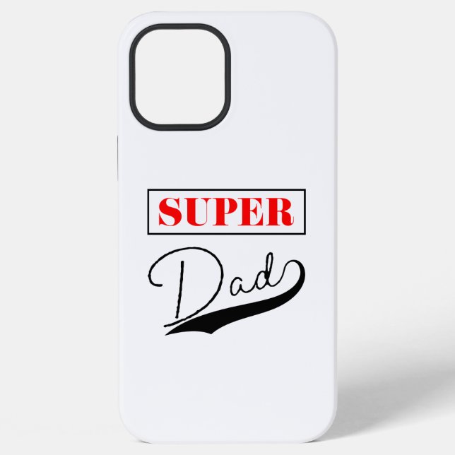 Coque iPhone Super Papa  (Verso)