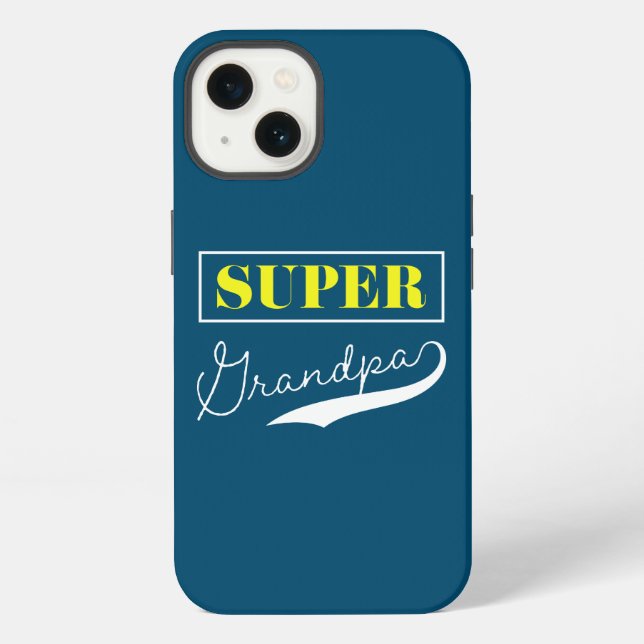 Coque iPhone Super Papy (Verso)
