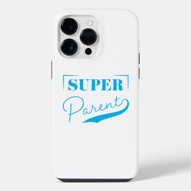 Coque iPhone Super Parent (Verso)