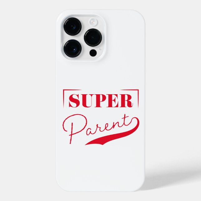 Coque iPhone Super parent (Verso)