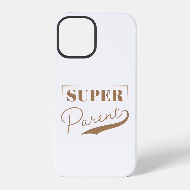 Coque iPhone Super parent (Verso)