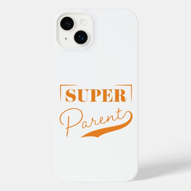 Coque iPhone Super parent (Verso)
