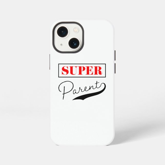 Coque iPhone Super Parent (Verso)