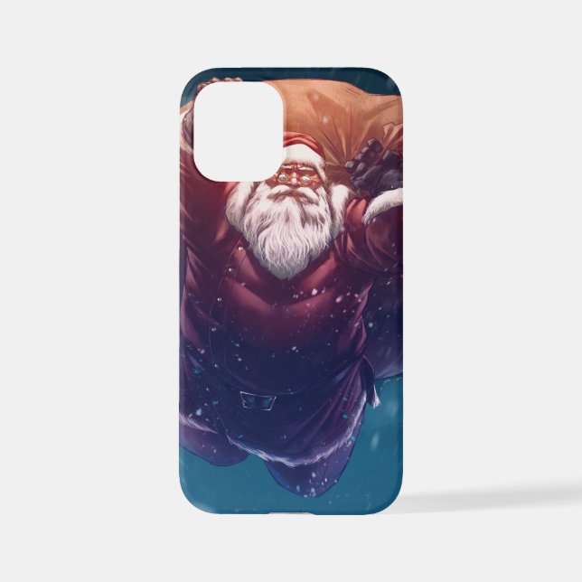 Coque iPhone Super Père Noël (Verso)