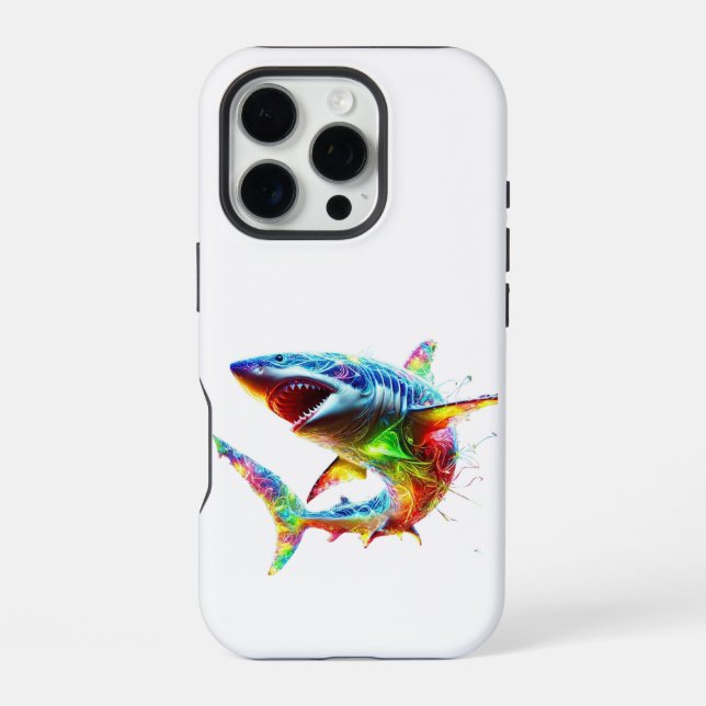 Coque iPhone Super Requin (Verso)