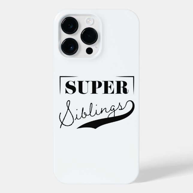 Coque iPhone Super sibling (Verso)