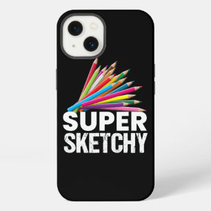 Etui iPhone 13 Super Sketchy I Dessin Artiste Dessinateur Dessin