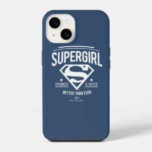 Coque Pour iPhone 14 Supergirl mieux que jamais Retro Graphic