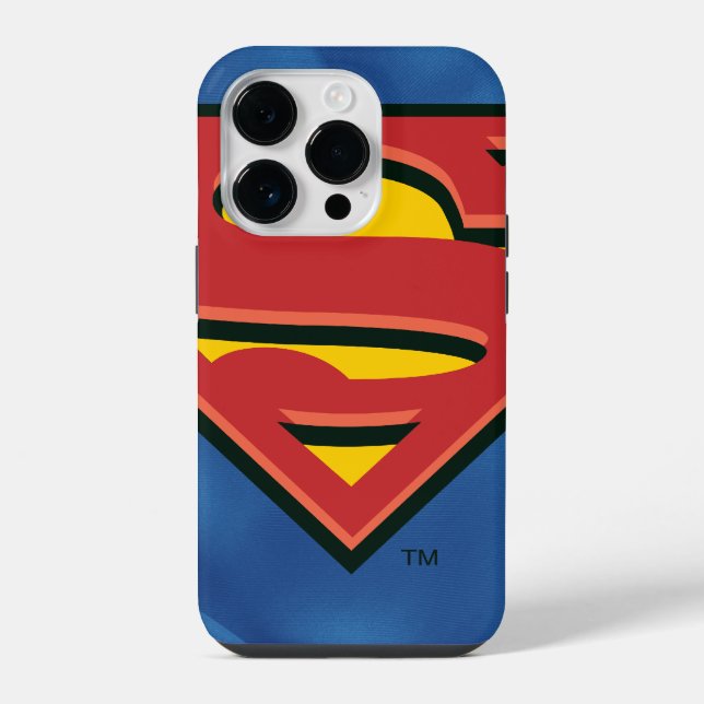 Coque iPhone Superman S-Shield | Logo Superman (Verso)