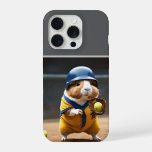 Coque iPhone 15 Pro Superstar du softball : le grand match du cochon d