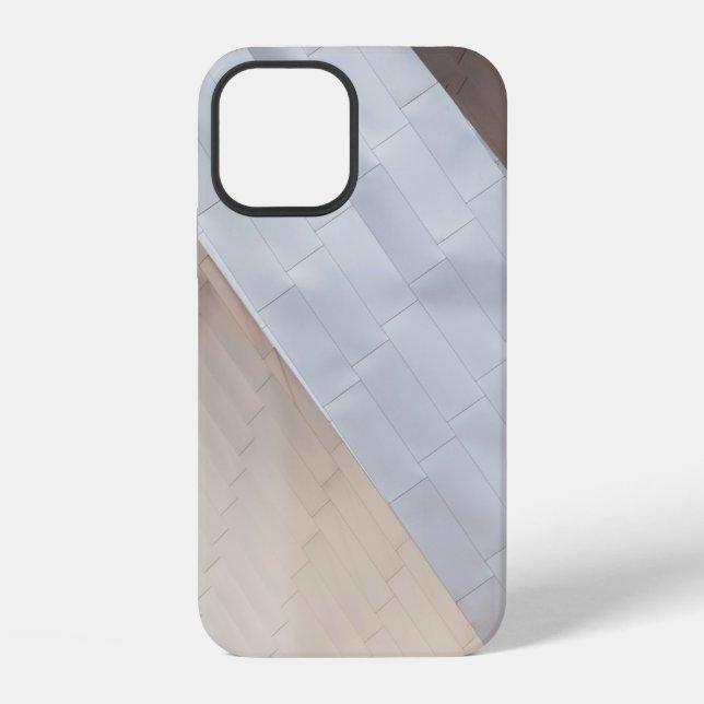 Coque iPhone Surface beige et blanc (Verso)