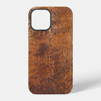 Coque iPhone 12 Surface métallique texturée rouillée