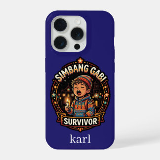 Coque iPhone 15 Pro Survivant de Simbang Gabi Noël américain philippin