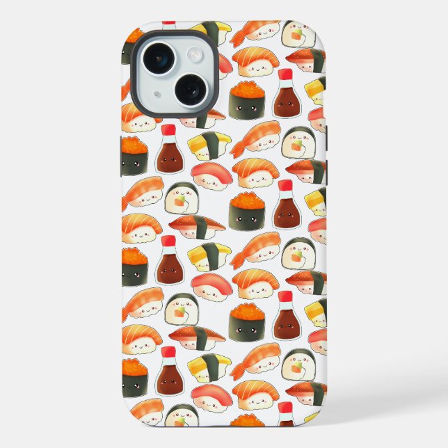 Coque iPhone Sushi Mignon (Verso)