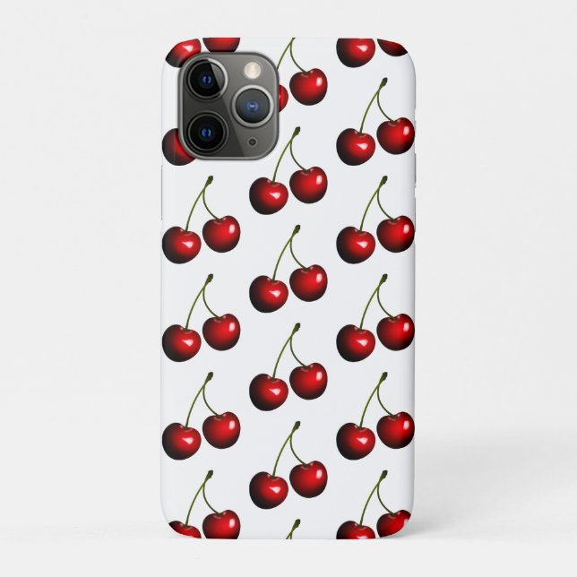 Coque iphone Sweet Cherries - Choisissez la couleu (Dos)