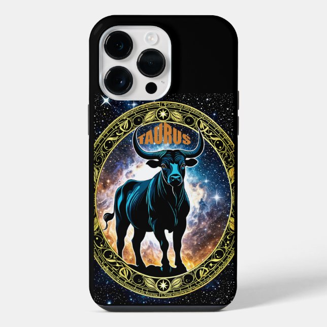 Coque iPhone Symbole astrologique de Taurus (Verso)