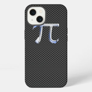 Etui iPhone 13 Symbole Chrome comme Pi sur l'impression de fibre