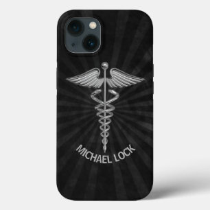 Etui iPhone 13 Symbole Médical Personnalisé Infirmières Médecins