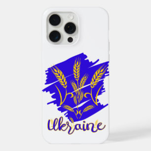 Coque iPhone 15 Pro Max Symbole national ukrainien tryzub fait d'oreille d