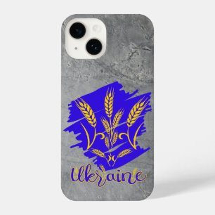 Coque Pour iPhone 14 Symbole national ukrainien tryzub fait d'oreille d