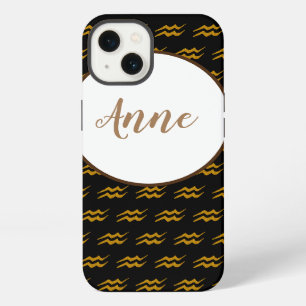 Etui iPhone 13 SYMBOLE Zodiaque Aquarius