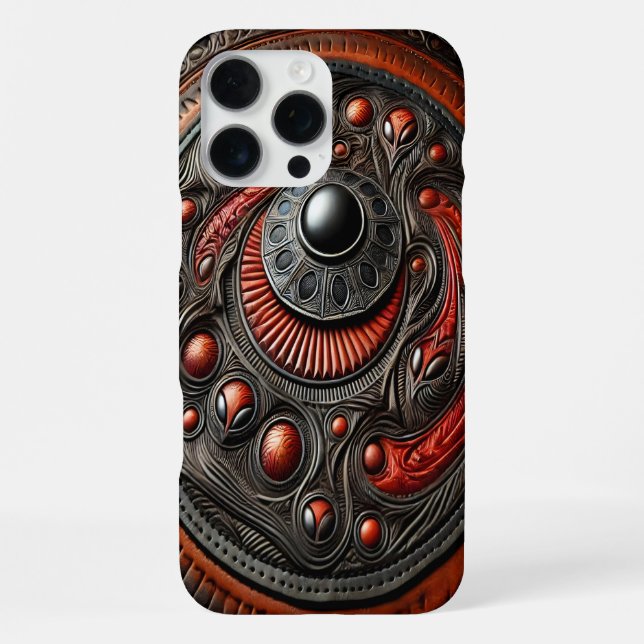 Coque iPhone Symboles Aliens complexes découverts (Verso)