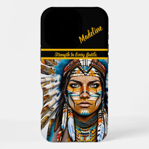 Coque iPhone 16 Pro Max Symboles autochtones captivants : Art culturel