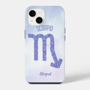 Coque Pour iPhone 14 Sympathique Scorpio Astrologie Signe Personnalisé
