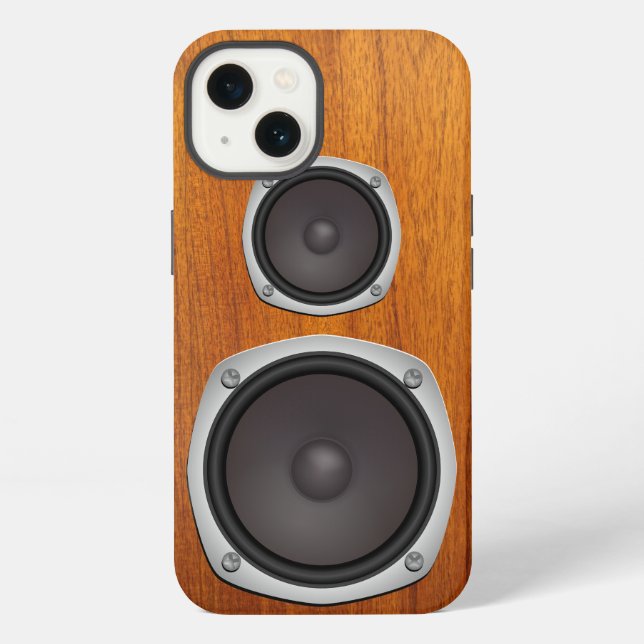 Coque iPhone Système de haut-parleur Faux (Verso)