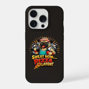 Coque iPhone 15 Pro T-shirt de travail mignon pour amateur de fitness