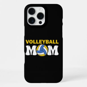 Coque iPhone 16 Pro Max T-shirt drôle de maman de volley-ball féminin jour