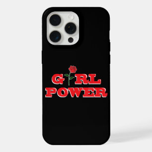 Coque iPhone 15 Pro Max T-shirt Girl Power - Femmes féministes fantastique