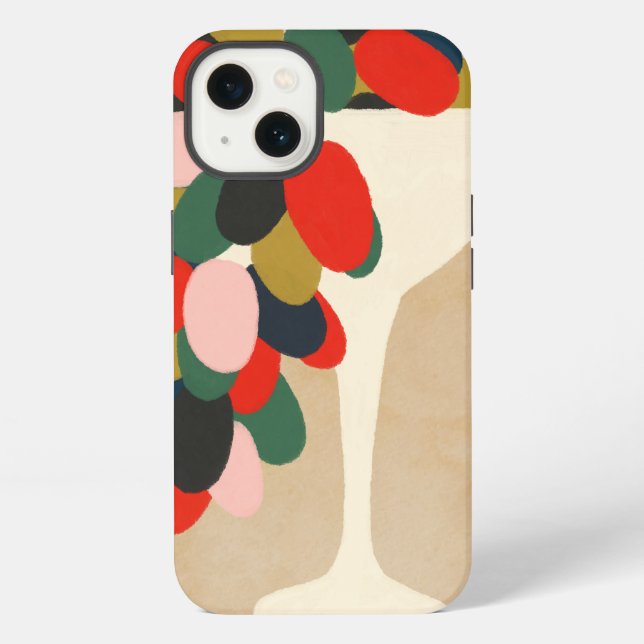Coque iPhone Tableau de raisins (Verso)