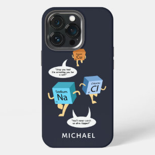 Etui iPhone 13 Pro Tableau Périodique de Chimie Professeur de Science