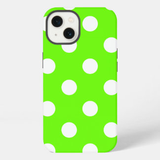 Etui iPhone 13 Taches vert citron