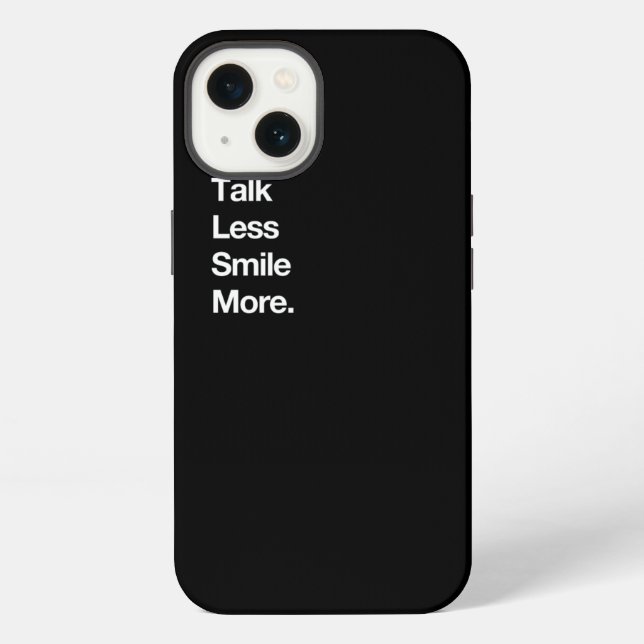 Coque iPhone Talk Less Smile More Historic Hamilton (Verso)
