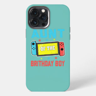 Etui iPhone 13 Pro Max Tante du garçon d'anniversaire Anniversaire de jou