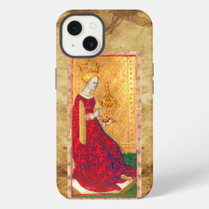 ETUI iPhone 13 TAROITS RENAISSANCE ANTIQUES / REINE DE COUPES