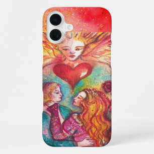 Coque iPhone 16 Plus TAROTS DES OMBRES PERDUES / AMOUREUX Saint Valenti