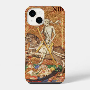 COQUE POUR iPhone 14 TAROTS RENAISSANCE ANTIQUES 13 / LA MORT