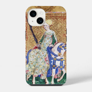 COQUE POUR iPhone 14 TAROTS RENAISSANCE ANTIQUES / DAME D'ÉPÉES