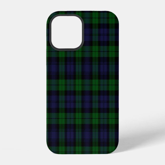 Coque iPhone Tartan à carreaux Black Watch (Verso)