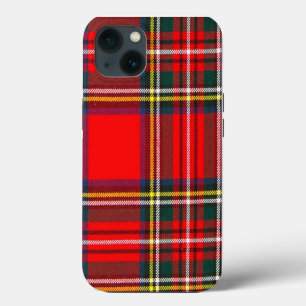 Etui iPhone 13 Tartan Royal Stewart Clan Plaid