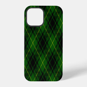 Coque iPhone 12 Pro tartan vert écossais MacArthur
