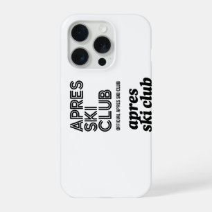 Coque iPhone 15 Pro Tasse de café du Club Apres Ski – Cadeau pour les
