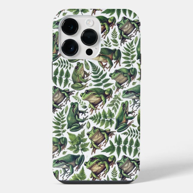 Coque iPhone Tasse Grenouilles de Forêt (Verso)