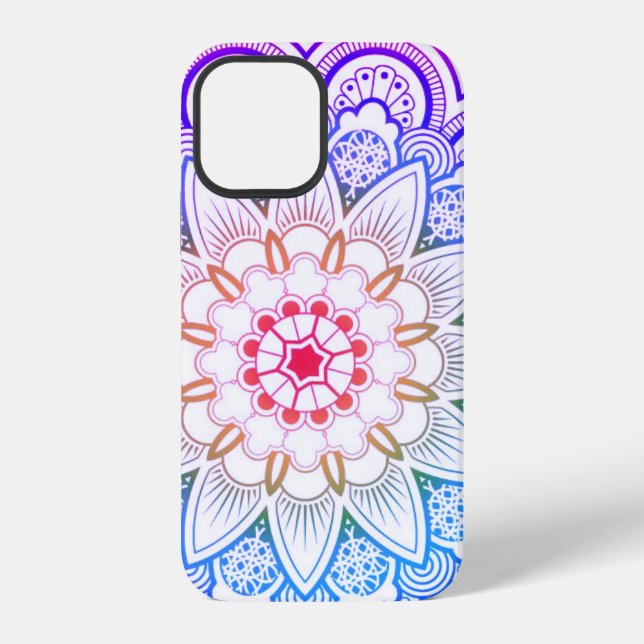 Coque iPhone Tatouage Mandala (Verso)