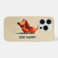 Tay Happy Dog – Citation Positive Mignonne Art