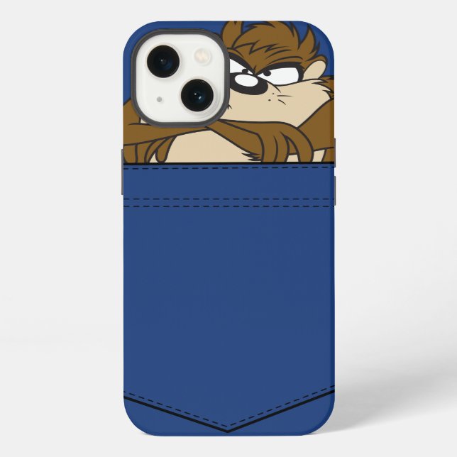 Coque iPhone TAZ™ Dans Une Poche (Verso)