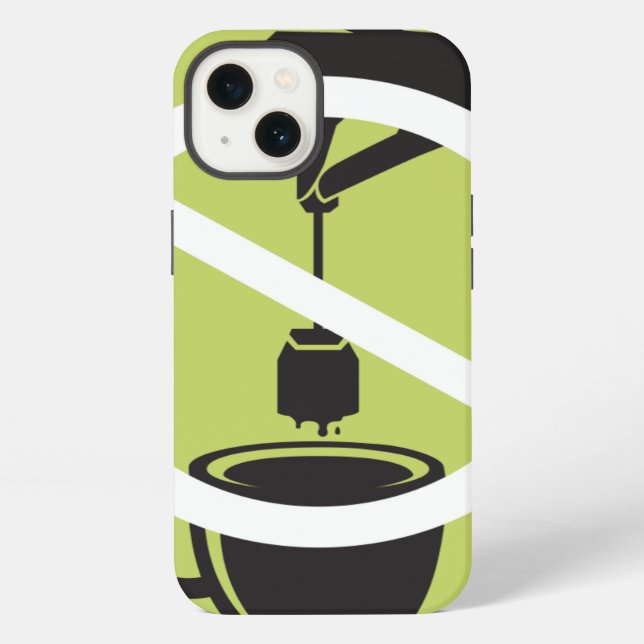 Coque iPhone Tea Bag (Verso)